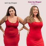 Kit Duplo: Bermuda Modeladora Up Shaper (Preto + Nude)