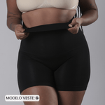Kit Duplo: Bermuda Modeladora Up Shaper (Preto + Nude)