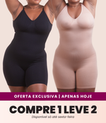 Soft Skin - Macaquinho Modelador Redutor de Medidas - Compre 1 Leve 2