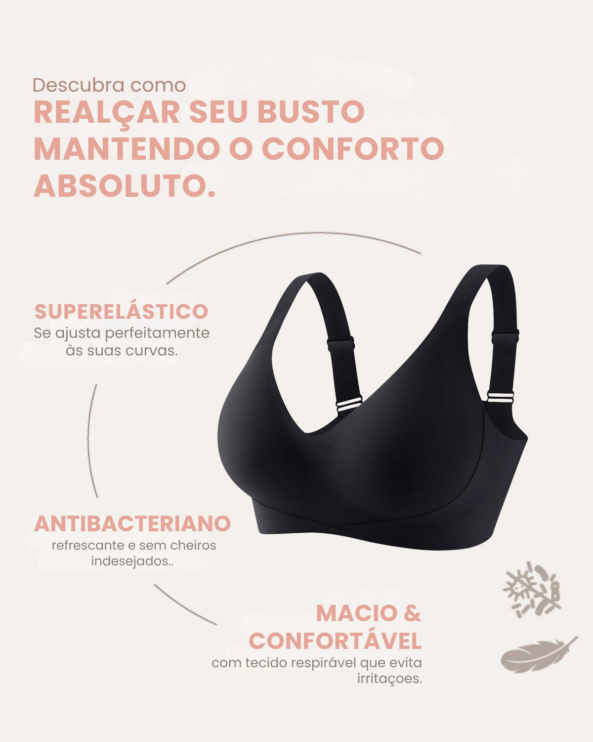 Oferta Consumidor Sutiã Curves Plus Size