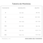 Sutiã Liberty - Amamentação Livre com Bojo Removível