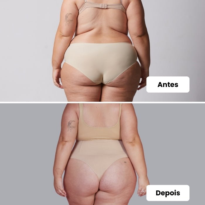 Combo Estilo e Invisibilidade: Body Premium e Calcinha Anti-Enrolamento