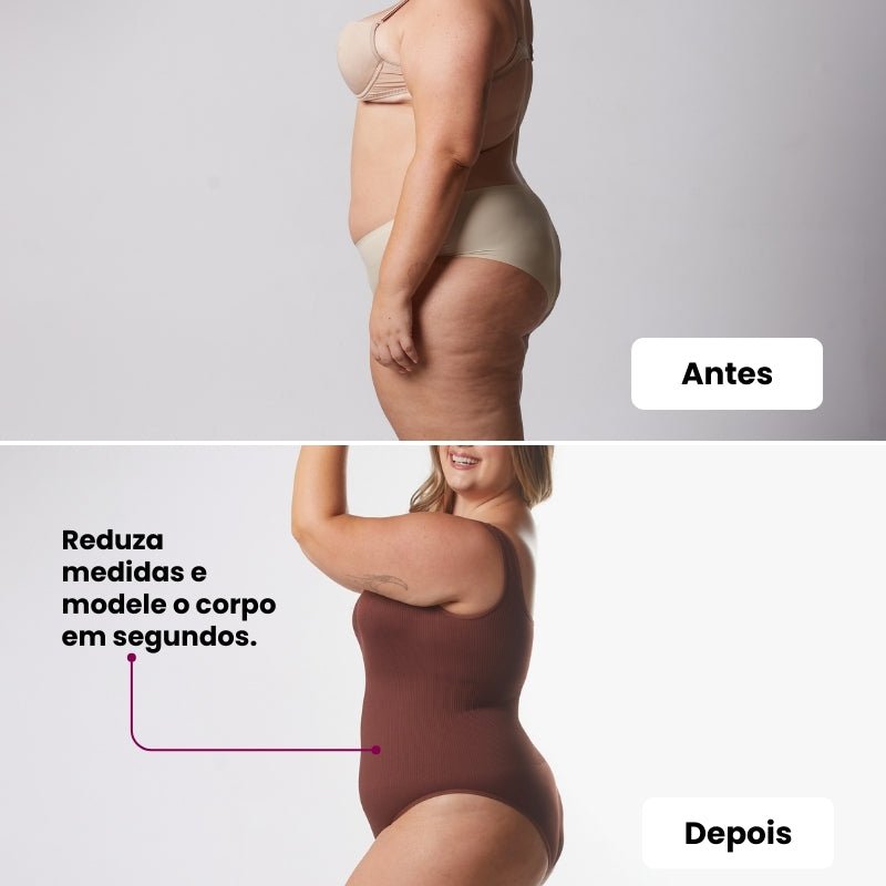 Combo Estilo e Invisibilidade: Body Premium e Calcinha Anti-Enrolamento