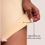 Kit Silhueta Total: Body Canelado + Bermuda Up Shaper