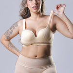 it Sculpt Max: Sutiã Efeito Silicone + Bermuda Alta Compressão
