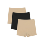 Kit 3 Calcinhas Short Segunda pele - sem Costura