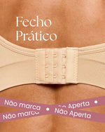 Sutiã Liberty - Amamentação Livre com Bojo Removível