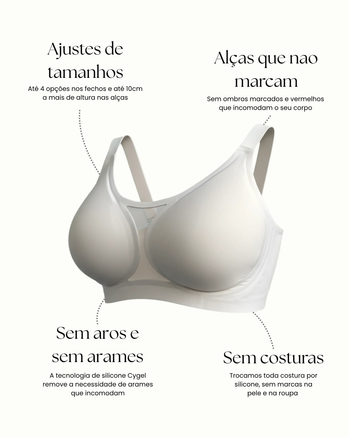 Oferta Consumidor Sutiã Charmy Plus Size