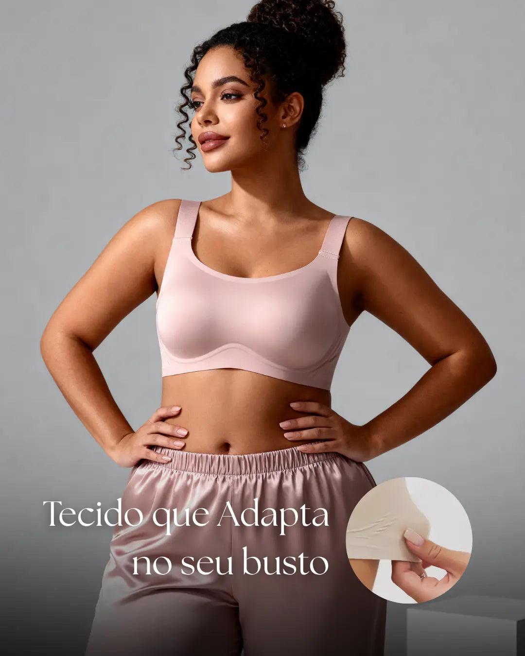 Sutiã Conforto Premium Plus Size - Conforto e Sustentação