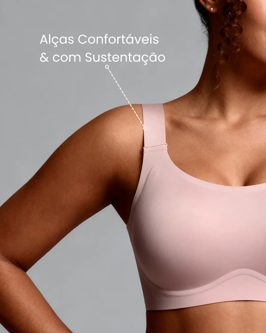 Sutiã Conforto Premium Plus Size - Conforto e Sustentação