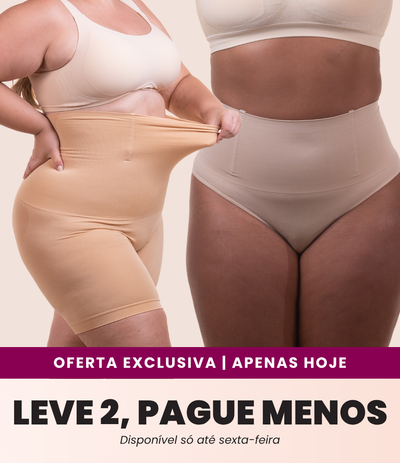 Bermuda Up Shaper + Calcinha Hope - Combo Irresistível