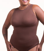 Body Chic - Body Modelador Decote Alto Sem Costura