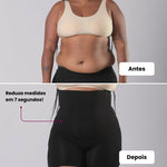 Kit Silhueta Total: Body Canelado + Bermuda Up Shaper