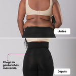 Kit Silhueta Total: Body Canelado + Bermuda Up Shaper