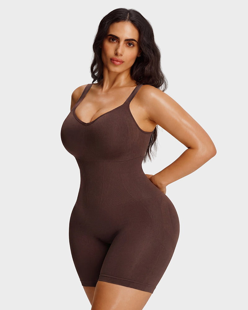 Body Macaquinho Snatched Sem Costura Invisível