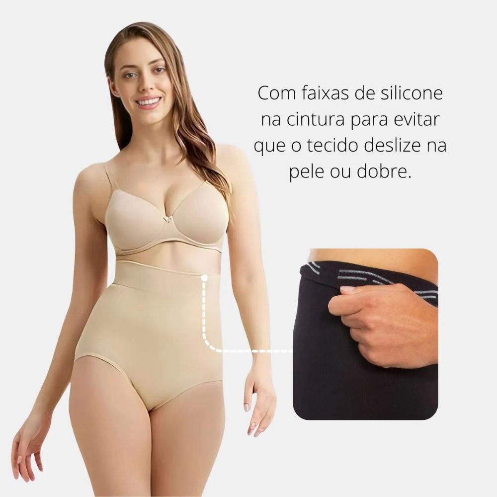 Calcinha Modeladora Juliette - com Faixa de Silicone