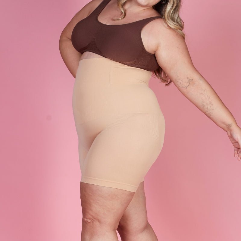 it Sculpt Max: Sutiã Efeito Silicone + Bermuda Alta Compressão