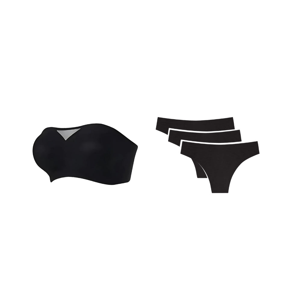 Kit Sutiã Sensação + 3 Calcinhas Silk com Desconto