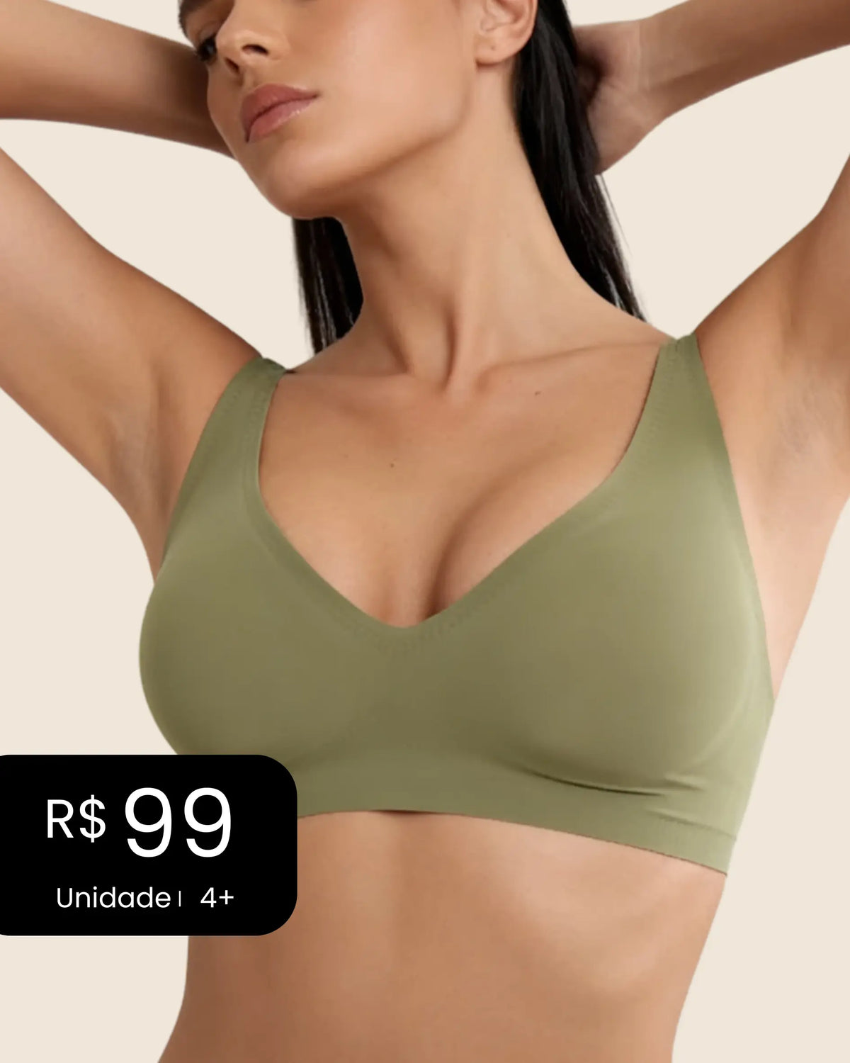 Oferta Consumidor Sutiã FIT Alça Fina