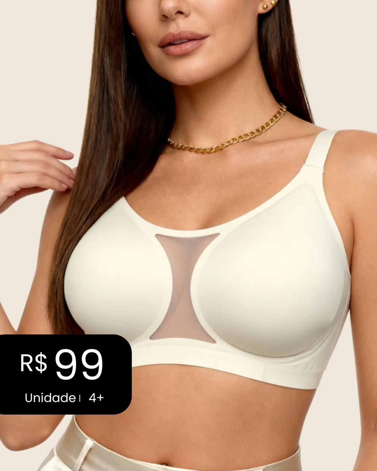 Oferta Consumidor Sutiã Charmy Plus Size