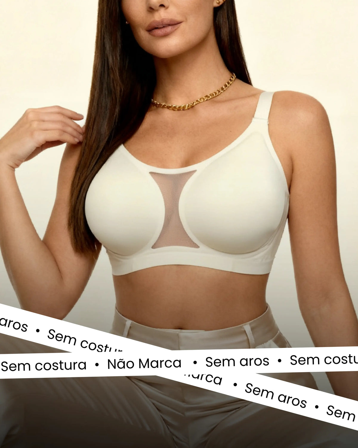 Sutiã Charmy Plus Size - Sustentação sem Aros