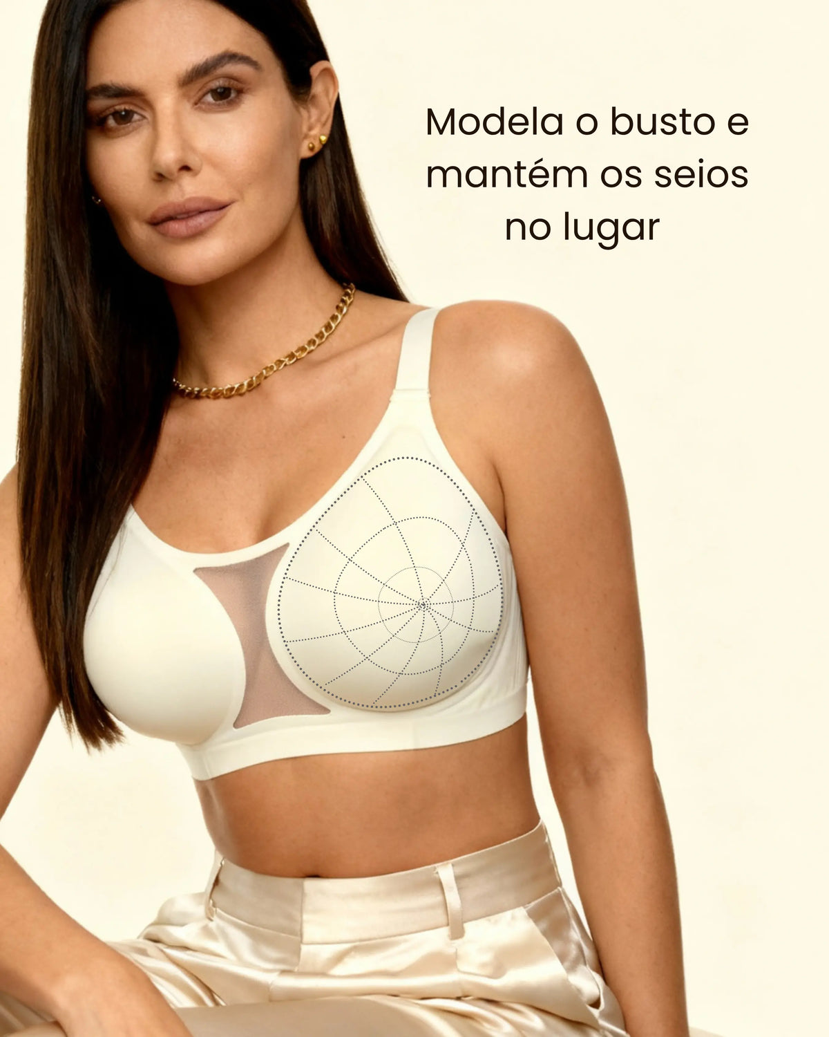 Sutiã Charmy Plus Size - Sustentação sem Aros