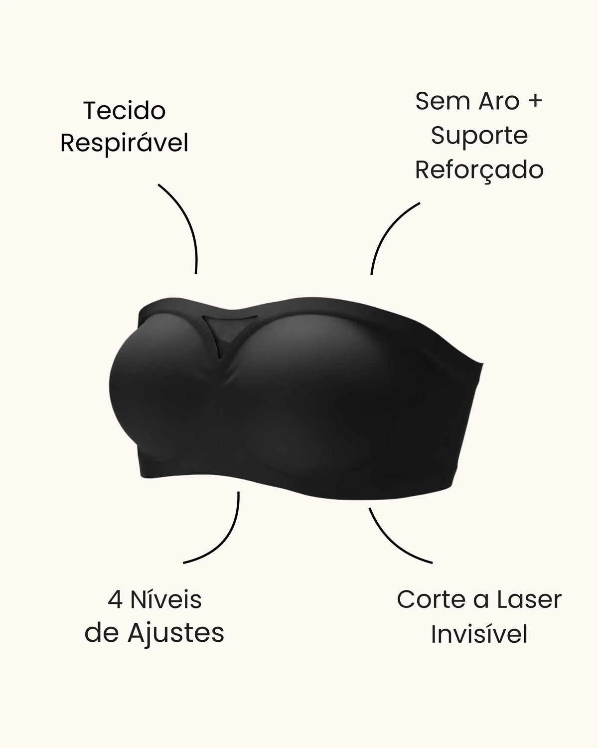 Oferta Consumidor Sutiã Tomara que Caia Sensação
