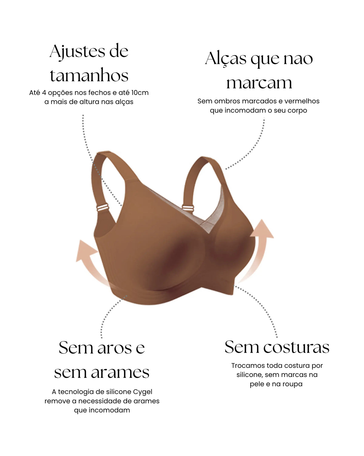 Oferta Consumidor Sutiã Elegance Plus Size