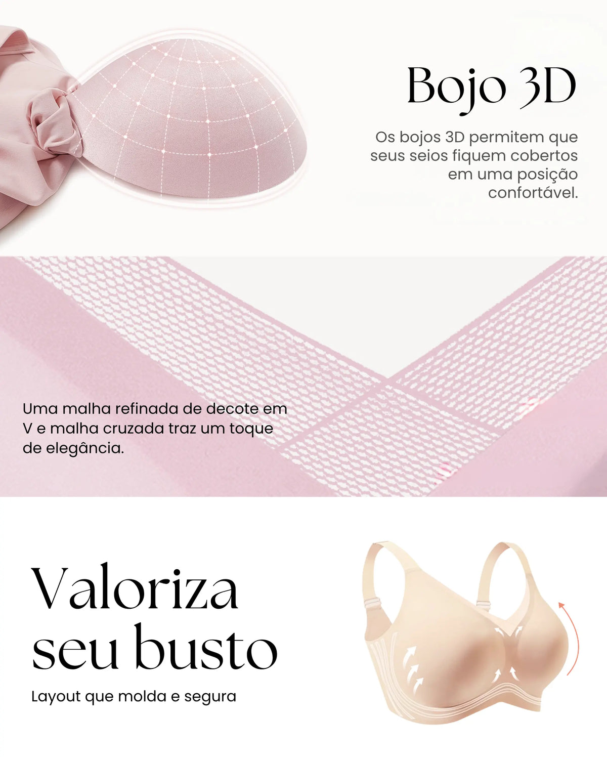 Oferta Consumidor Sutiã Elegance Plus Size