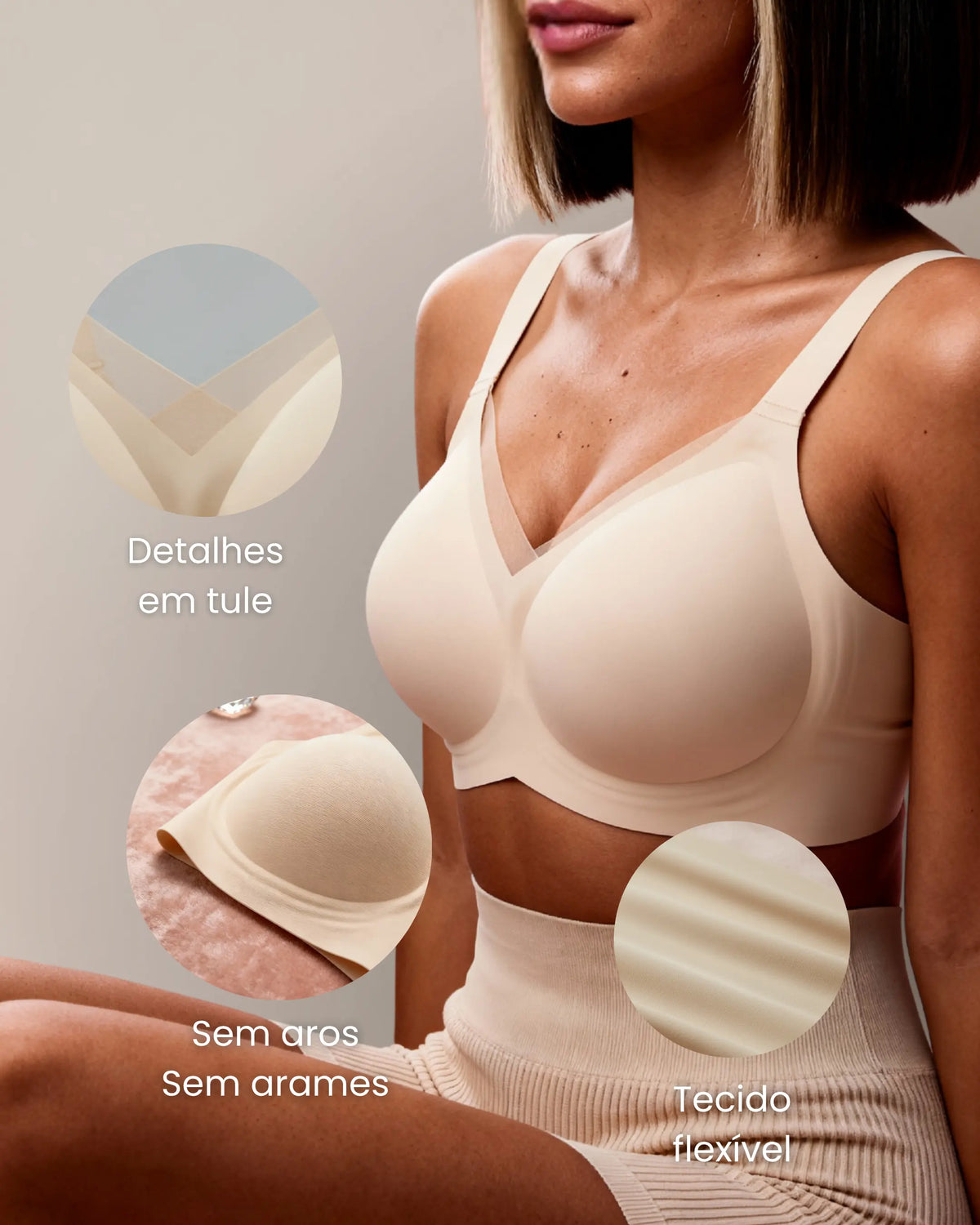 Oferta Consumidor Sutiã Elegance Plus Size