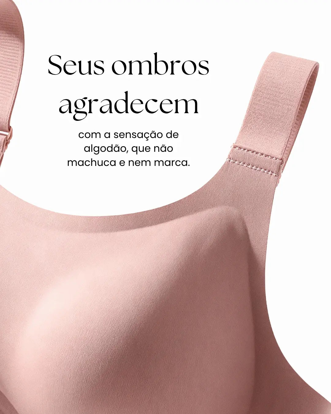 Sutiã Conforto Premium Plus Size - Conforto e Sustentação