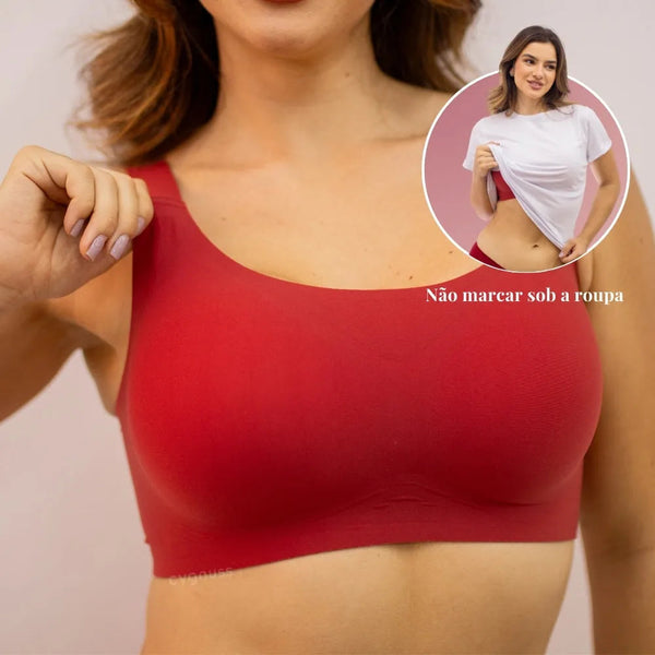 Kit Duo Plus Size - Sutiã Compress Diário + Sutiã Premium Plus Size + Desconto