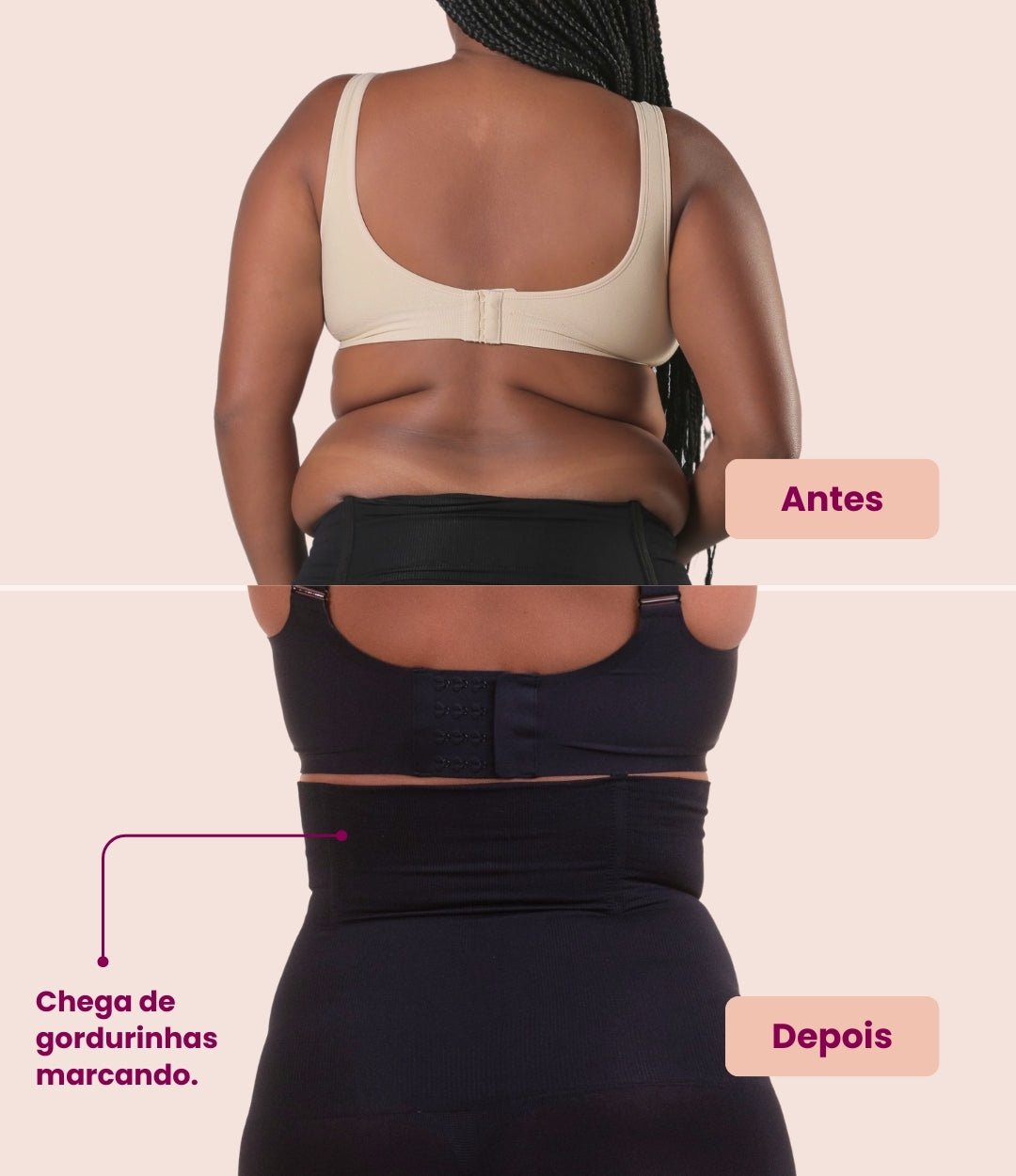 Bermuda Modeladora Cintura Alta Up Shaper